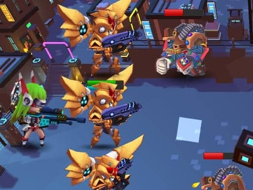 Screenshot van Guardians vs Zombies