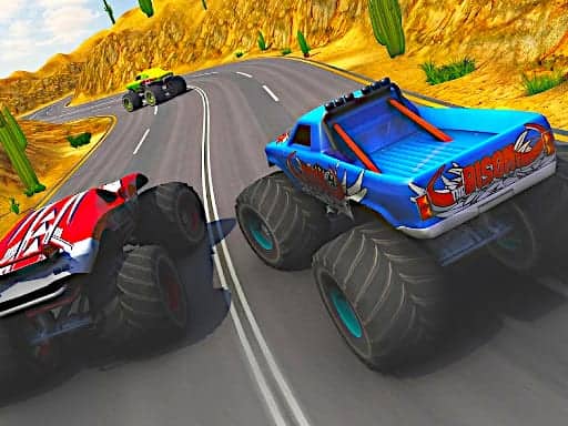 Screenshot van Monster Truck Extreme Racing