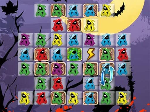 Screenshot van Halloween Match 3