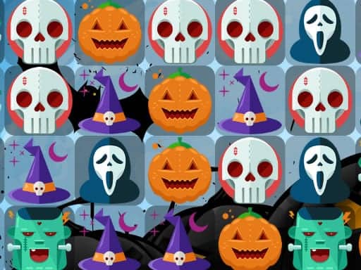 Screenshot van Scary Halloween Match 3