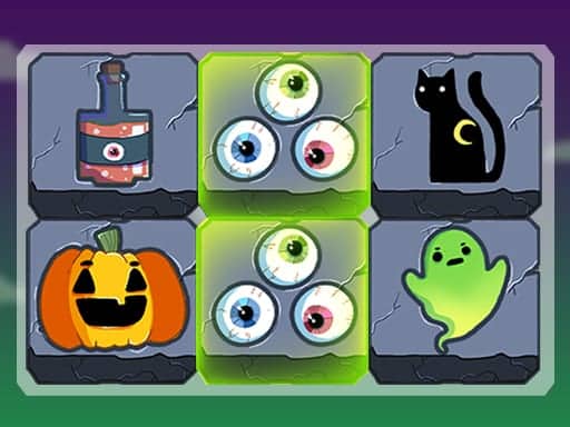 Screenshot van Mahjong Connect Halloween