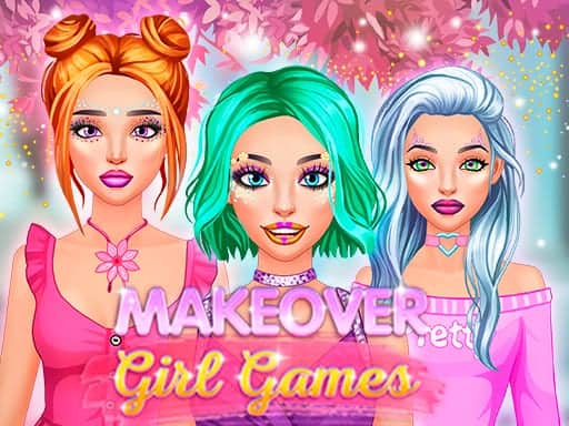 Screenshot van Makeup & Makeover Girl Games