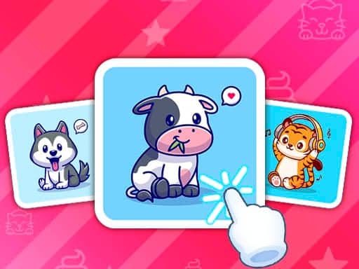 Screenshot van Cute Animal Cards