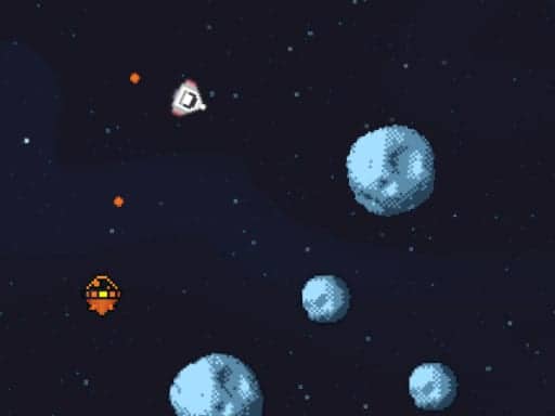 Screenshot van Retro Space Blaster