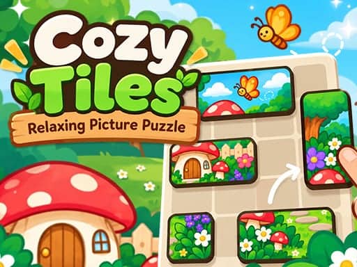 Screenshot van Cozy Tiles – Relaxing Picture Puzzle