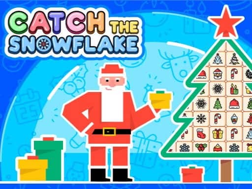 Screenshot van Catch The Snowflake