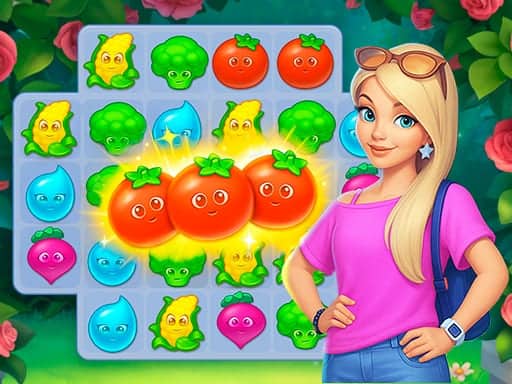 Screenshot van VegaMix Match-3 Village