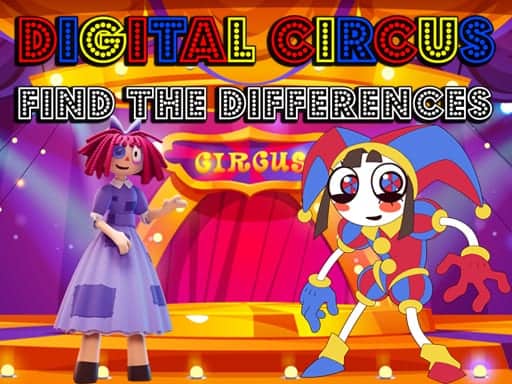 Screenshot van Digital Circus Find The Differences