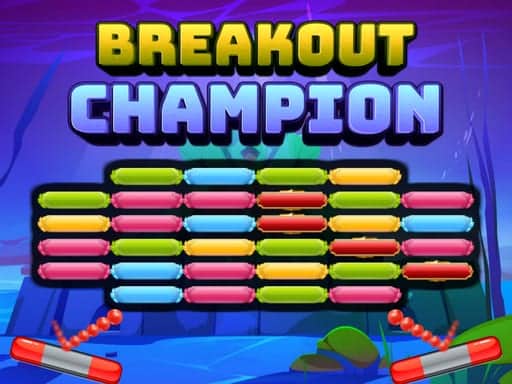 Screenshot van Breakout Champion