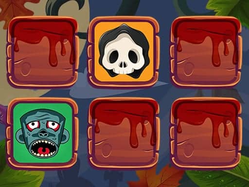 Screenshot van Halloween Faces Memory