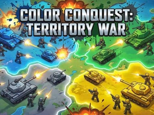 Screenshot van Color Conquest: Territory War