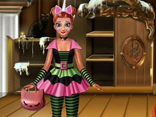 Screenshot van Annie Halloween Party
