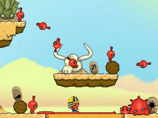 Screenshot van Dibbles 3. Desert Despair