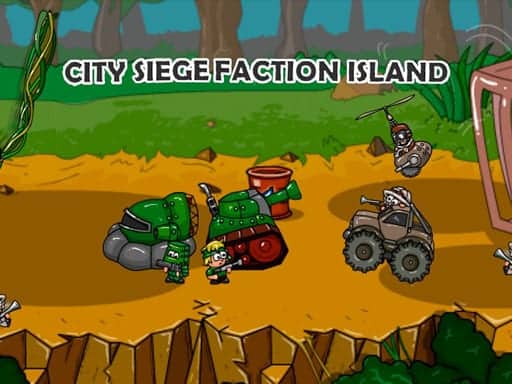 Screenshot van City Siege Factions Island