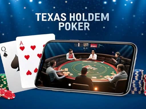 Screenshot van Texas Holdem Poker