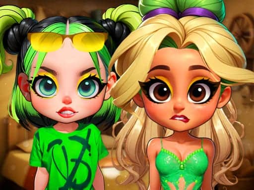 Screenshot van Celebrity Face Dance