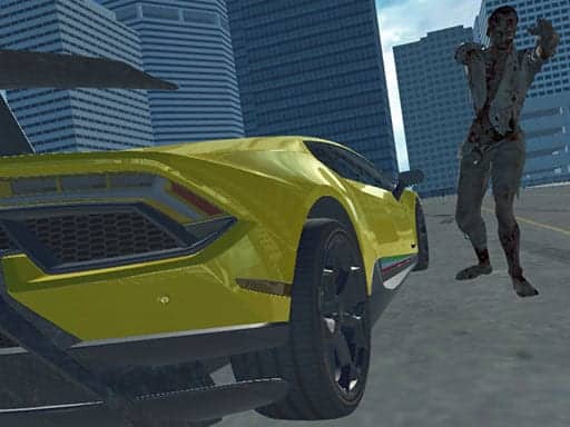 Screenshot van Supercars Zombie Driving 2