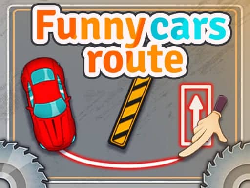 Screenshot van Funny Cars Route