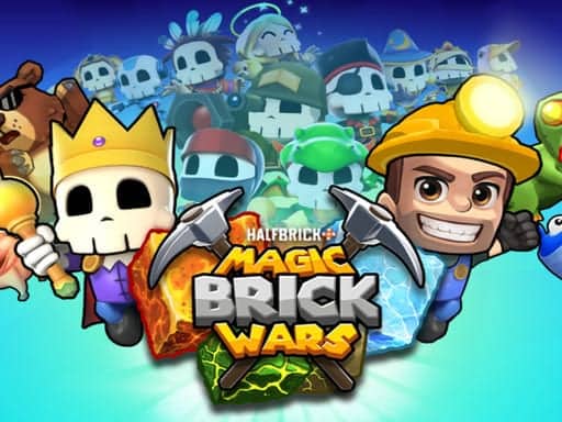 Screenshot van Magic Brick Wars