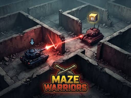 Screenshot van Maze Warriors