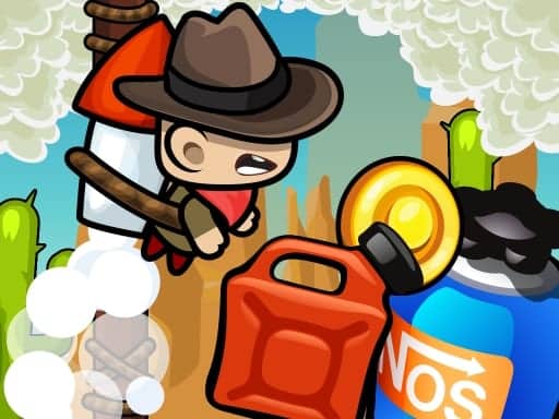 Screenshot van Jetpack Heroes
