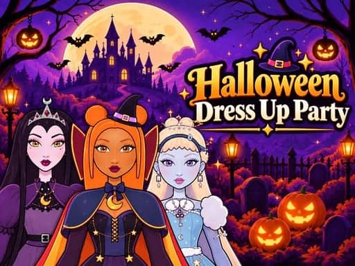 Screenshot van Halloween Dress Up Party