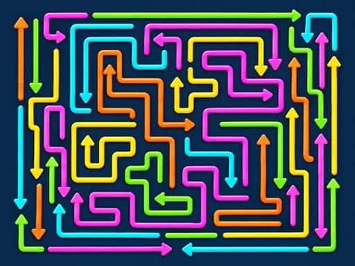 Screenshot van Arrow Slide Puzzle