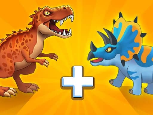Screenshot van Dinosaurs Merge Master