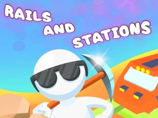 Screenshot van Rails and Stations