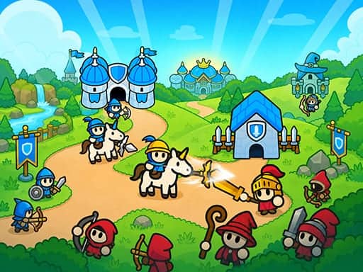 Screenshot van Kingdom Wars