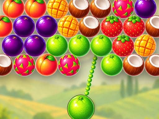 Screenshot van Bubble Shooter Fruits