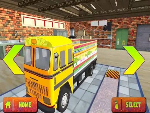 Screenshot van Real Indian Truck Cargo Truck Transport