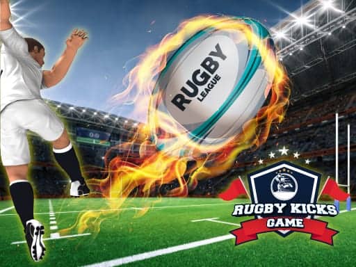 Screenshot van Rugby Kicks Game