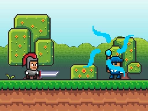 Screenshot van Pixel Knight Adventure