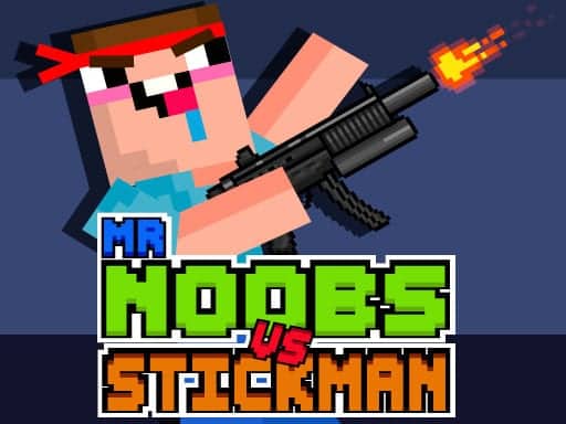 Screenshot van Mr Noobs vs Stickman