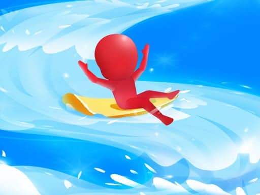 Screenshot van Aquapark Surfer Race