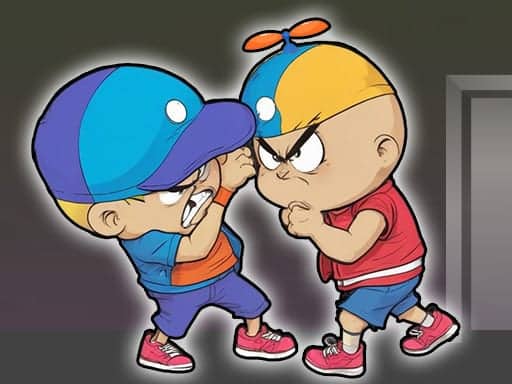 Screenshot van Elevator Fight