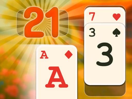 Screenshot van 21 Cards
