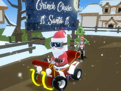 Screenshot van Grinch Chase Santa