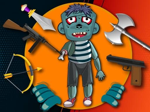 Screenshot van Kick The Zombie