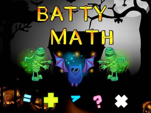 Screenshot van Batty Math