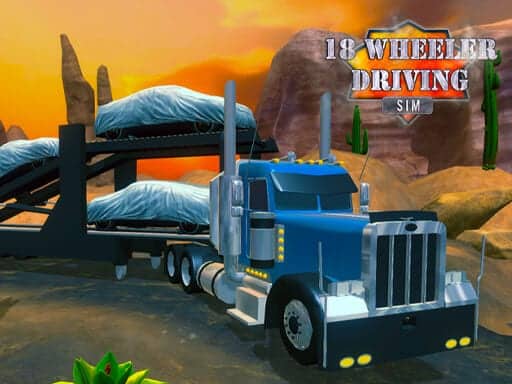 Screenshot van 18 Wheeler Driving Sim