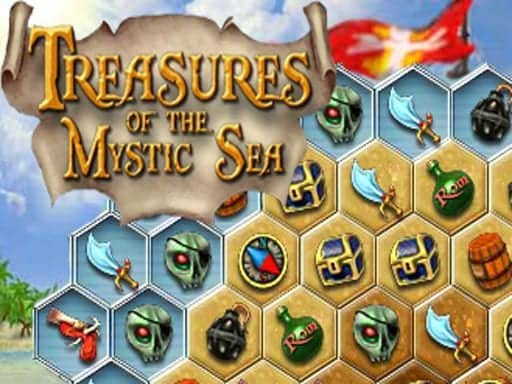 Screenshot van Treasures of the Mystic Sea
