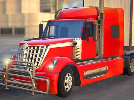 Screenshot van American Truck Car Driving