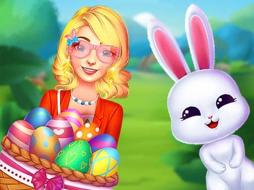 Screenshot van Ellie Easter Adventure