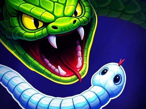 Screenshot van Snaking.io