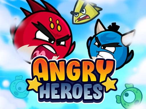Screenshot van Angry Heroes