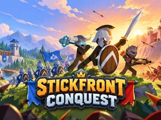 Screenshot van Stickfront Conquest