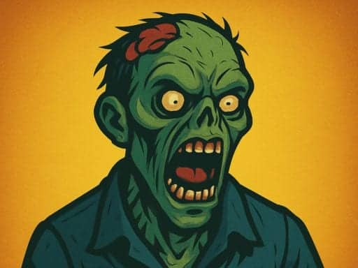 Screenshot van The Zombie House