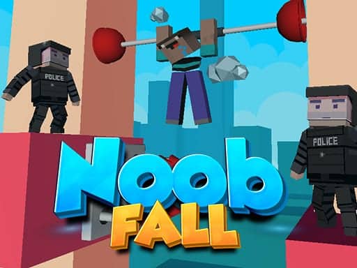 Screenshot van Noob Fall